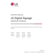 LG 65UH7F 65UH7F-B.AUS Signage