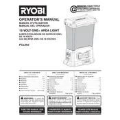 Ryobi PCL662 Light manual cover