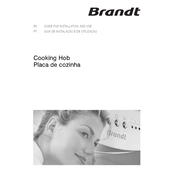 Brandt TG600BS1 Hob manual cover