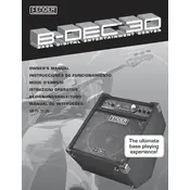 Fender B-Dec 30 2354200000 120V 60Hz Amplifier