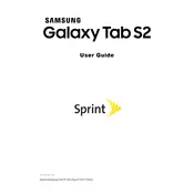 Samsung Galaxy Tab S2.97 Sprint SM-T817PZKASPR Tablet manual cover