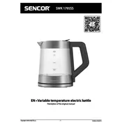 Sencor SWK 1795SS Kettle manual cover