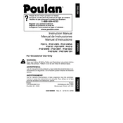 Poulan Pro P3314WS Chainsaw manual cover