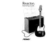 Peavey Reactor Guitar manual cover