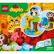 LEGO Duplo 10934 Construction Set manual cover