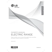 LG LRE3025ST LRE3025ST.FSTLLGA Range manual cover