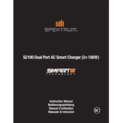 Spektrum SPMXC1010 Charger manual cover