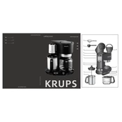 Krups Latteccino KM310850 Coffee Machine manual cover