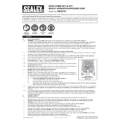 Sealey SMS2107 Grinder manual cover