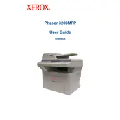 Xerox Phaser 3200MFP Printer manual cover