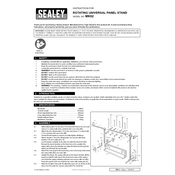 Sealey MK62 Stand manual cover