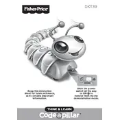 Fisher Price Mattel Think and Learn Code-a-pillar DKT39 Toy manual cover