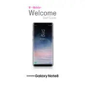 Samsung Galaxy Note 8 T-Mobile SM-N950UZKATMB Phone manual cover