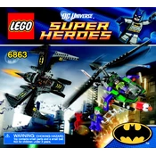 LEGO Super Heroes 6863-2 Construction Set manual cover