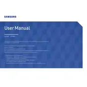 Samsung U28H750UQNXZA Monitor manual cover