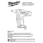 Milwaukee M18 Fuel 2660-20 Tool manual cover