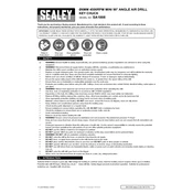 Sealey SA1008.V1 Drill manual cover