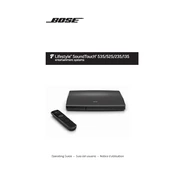 Bose Lifestyle SoundTouch 135 manual cover