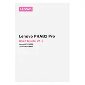 Lenovo PHAB2 Pro PB2-690M Tablet manual cover