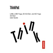 Lenovo ThinkPad L380 Yoga Laptop manual cover