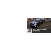 Ram 2500 2020 Truck manual cover