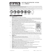 Sealey SM48.V3 Extractor manual cover