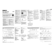 Casio PXS3100 Keyboard manual cover