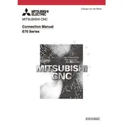 Mitsubishi E70 Numerical Control manual cover