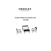 Crosley CO7395 Chair manual cover