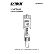 Flir Extech ExStik DO600 Meter manual cover