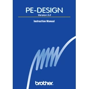 Brother PE-DESIGN Ver.5.0 manual cover