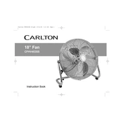 Carlton CFHV453SS manual cover