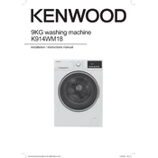 Kenwood K914WM18 manual cover