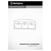 Westinghouse WRI514BB Hood manual cover