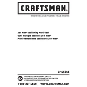 Craftsman CMCE565B Multi-Tool manual cover