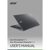 Acer Chromebook 514 CB514-1W-30AC Laptop manual cover