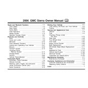 GMC Sierra 2006 manual cover