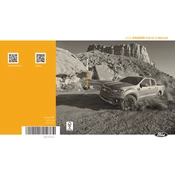 Ford Ranger 2022 manual cover