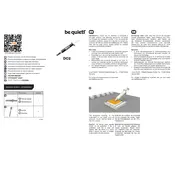 be quiet! DC2 Pro Thermal Paste manual cover