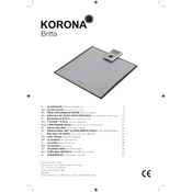 Korona 73915 Scale manual cover