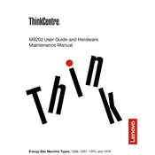 Lenovo ThinkCentre M920z Computer manual cover