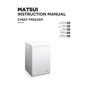 Matsui M99CFW18E manual cover