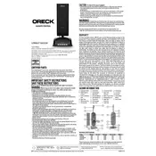 Oreck UK30100 Vacuum manual cover