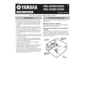 Yamaha NS-5290 Speaker manual cover