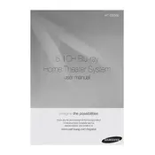 Samsung Blu-ray HT-C6500 Series Home Theater System manual cover