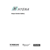 Trek Hyena Range Extender Bicycle manual cover