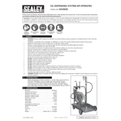 Sealey AK4562D.V1 Oil Dispenser manual cover