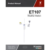 Campbell Scientific ET107 Weather Station manual cover