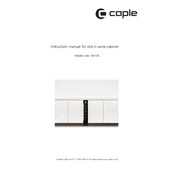 Caple Wi154 Wine Cabinet manual cover