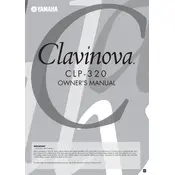 Yamaha Clavinova CLP-320 Piano